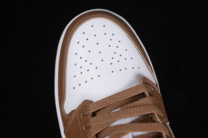 All categories Air Jordan Jordan series basketball shoes Air Jordan 1 Low Air Jordan 1 Low AJ1 Joe 1 white brown low-top cultural casual sneakers DC0774-202